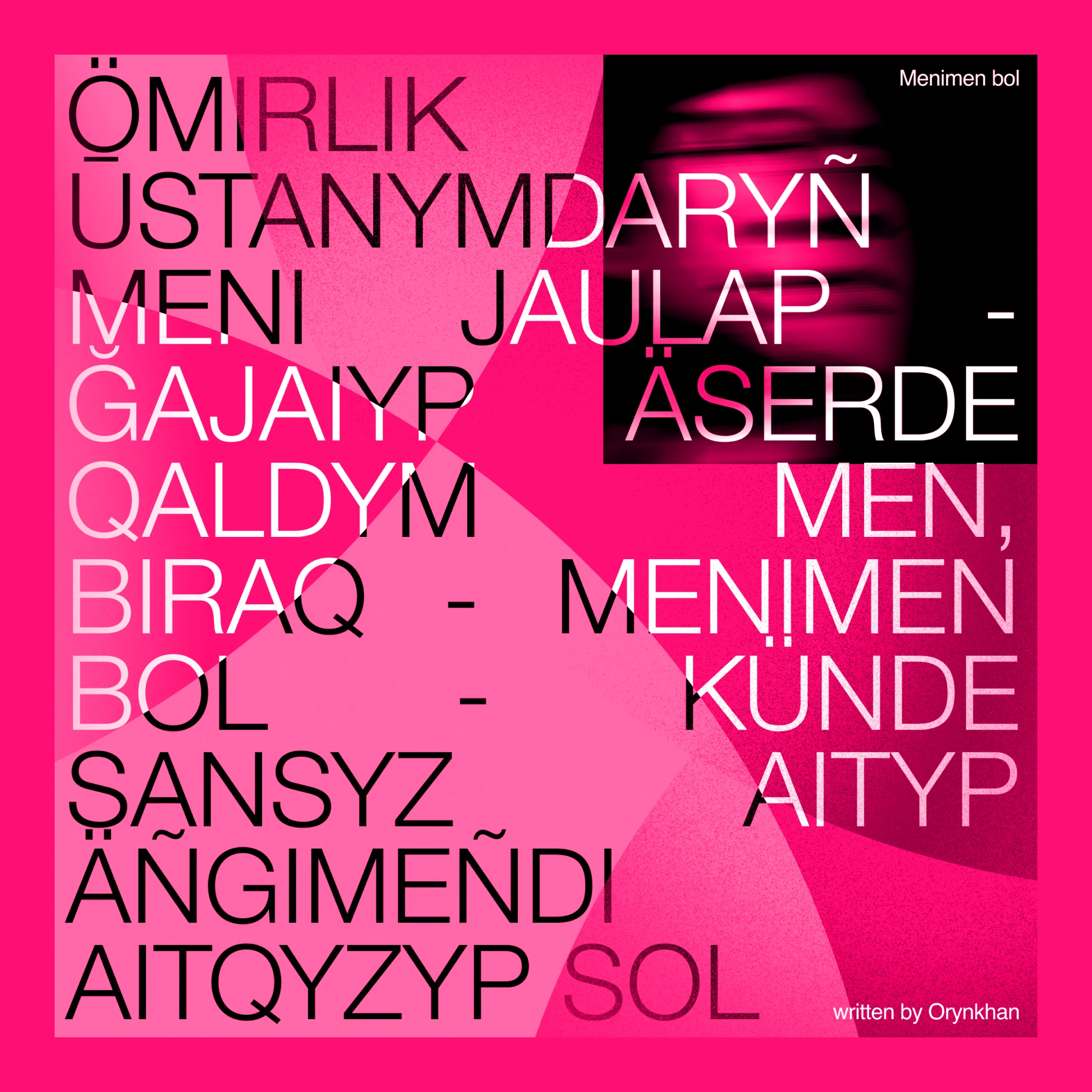 Menimen Bol (music poster)